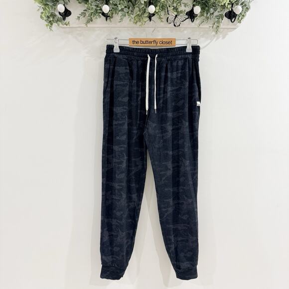 Vuori Performance Joggers In Black Camouflage Size JJ4616 - Picture 1 of 3
